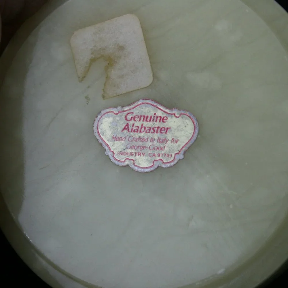 George-Good genuine alabaster